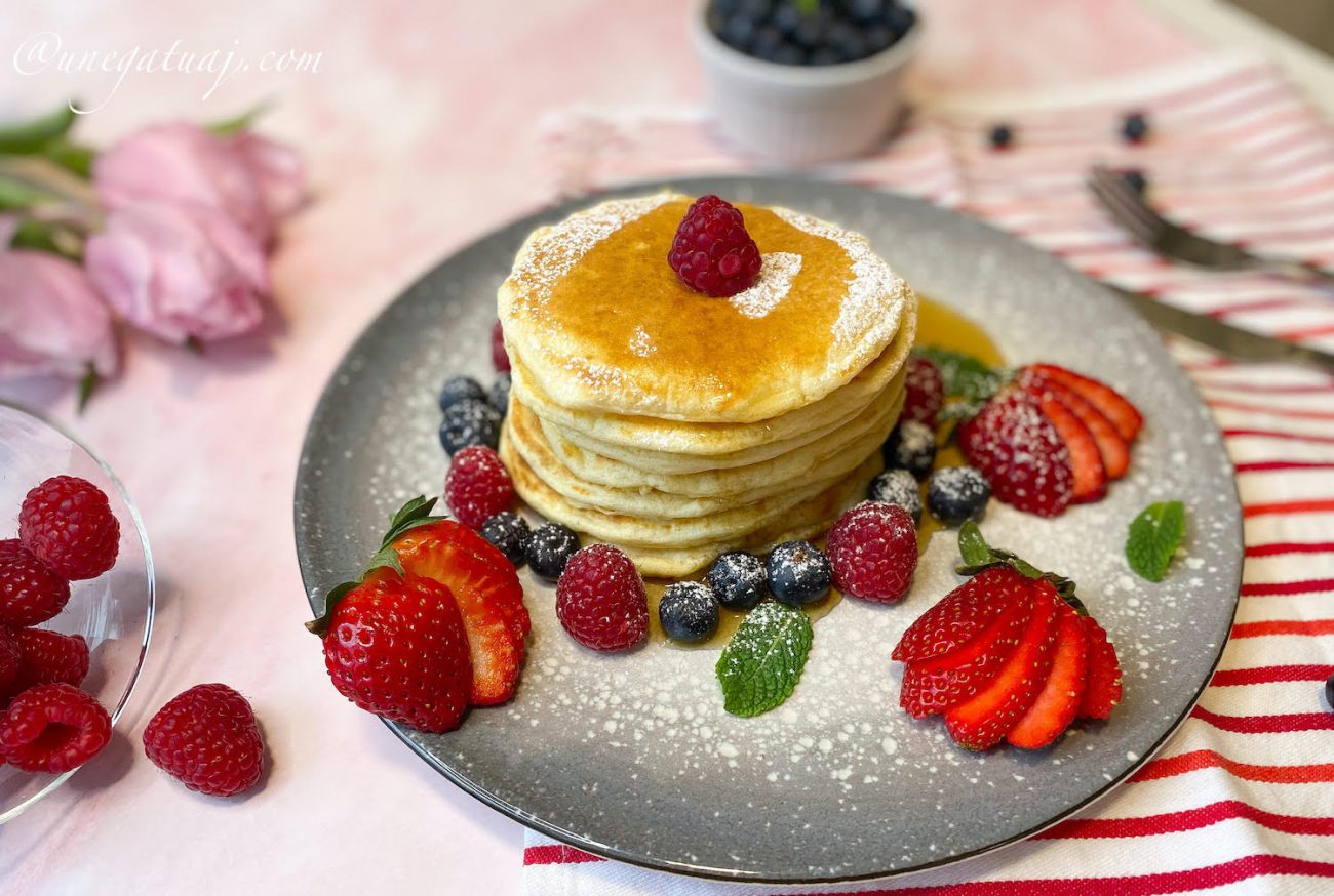 Petulla tigani (Pancakes ose petulla Amerikane)