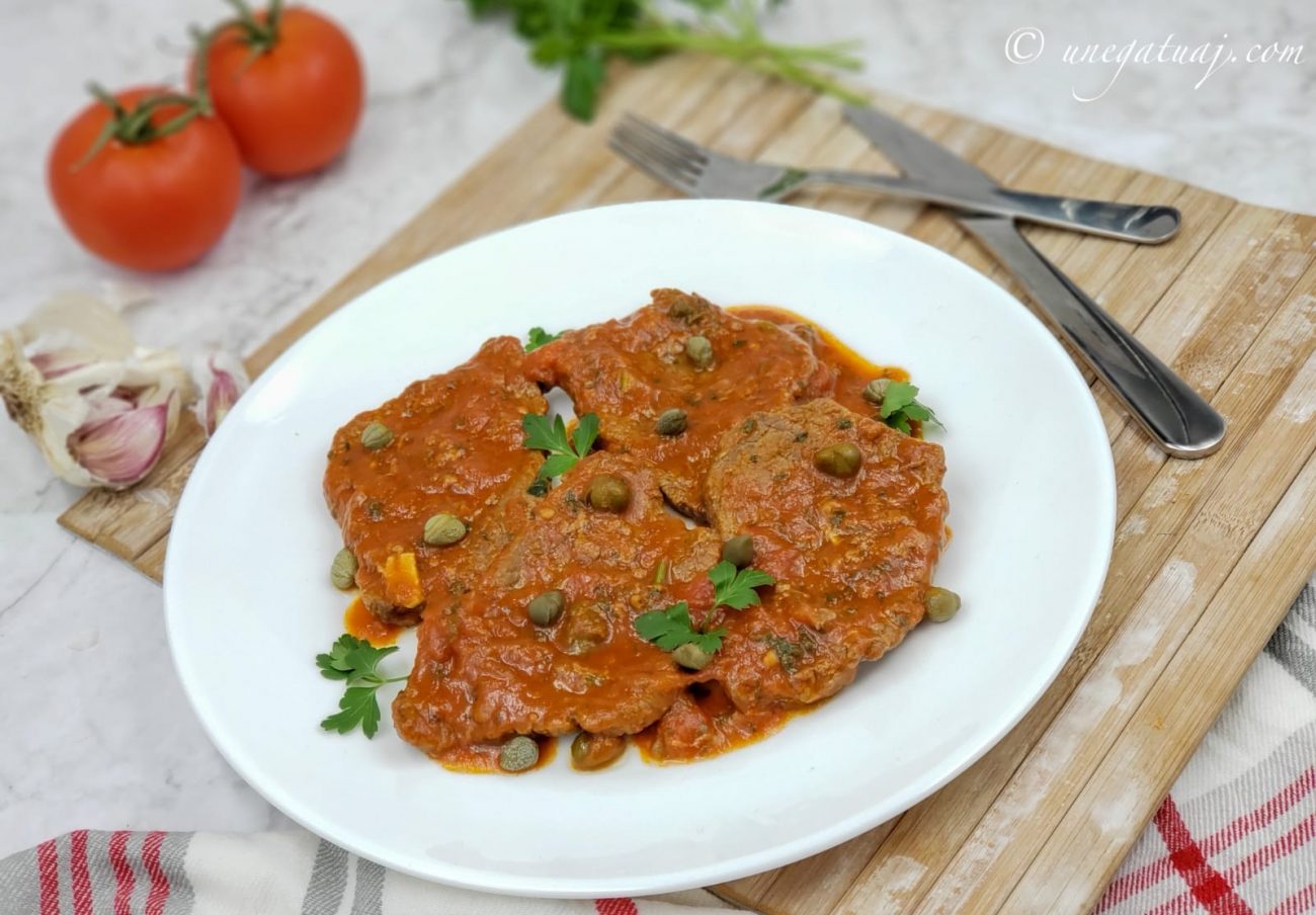 Fileto viçi me salcë pice