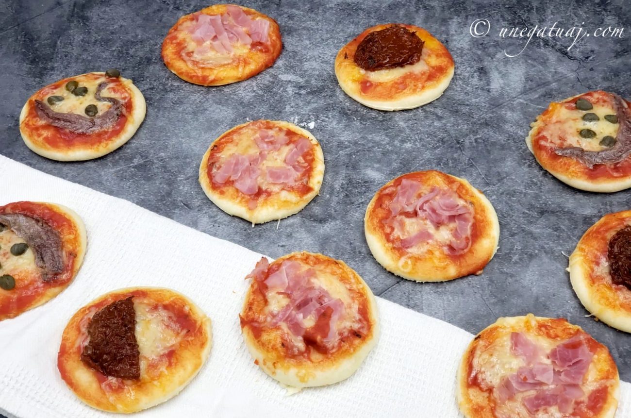 Pica të vogla me krem djathi