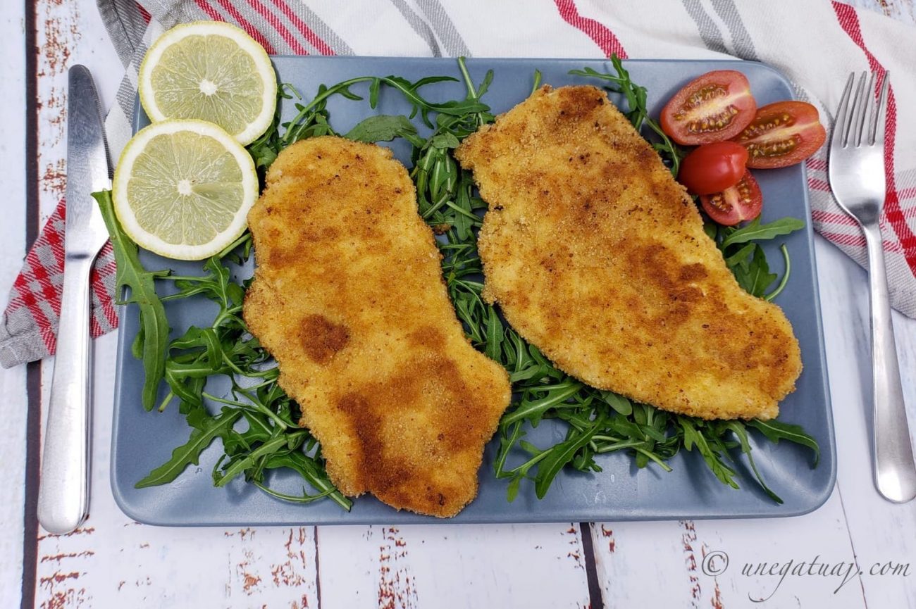 Fileto pule të skuqura me galetë