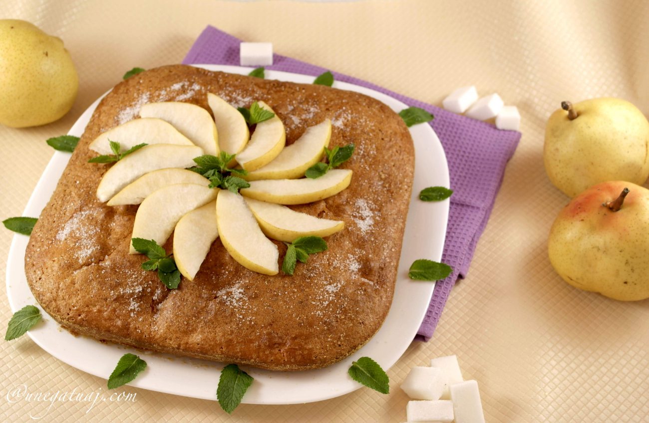 Kek me dardha dhe vaj ulliri