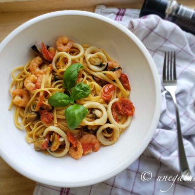 Makarona me fruta deti